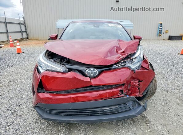 NMTKHMBX0KR093961 2019 TOYOTA C-HR Красный Вид спереди