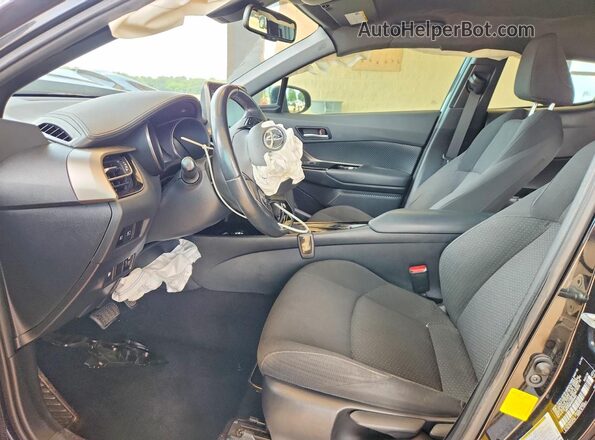 NMTKHMBX0KR096844 2019 TOYOTA C-HR Black Front interior view