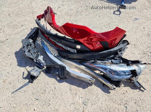 NMTKHMBX0MR138318 2021 TOYOTA C-HR Red Вид наклейки з VIN-кодом