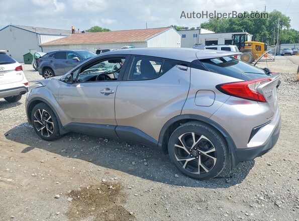 NMTKHMBX1JR003778 2018 TOYOTA C-HR Серый Задняя левая четверть