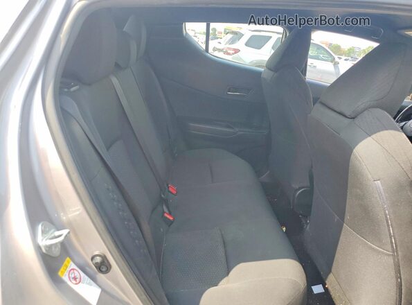 NMTKHMBX1JR003778 2018 TOYOTA C-HR Серый Вид задней части салона