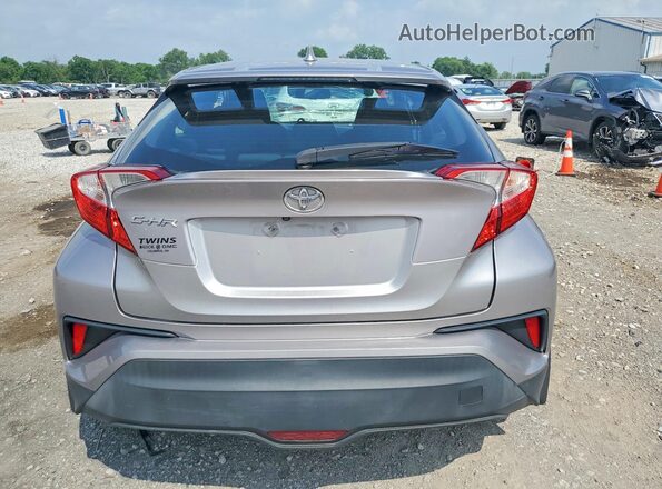 NMTKHMBX1JR003778 2018 TOYOTA C-HR Серый Вид сзади