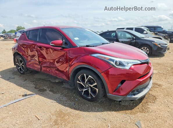 NMTKHMBX1JR011122 2018 TOYOTA C-HR Red წინა მარჯვენა
