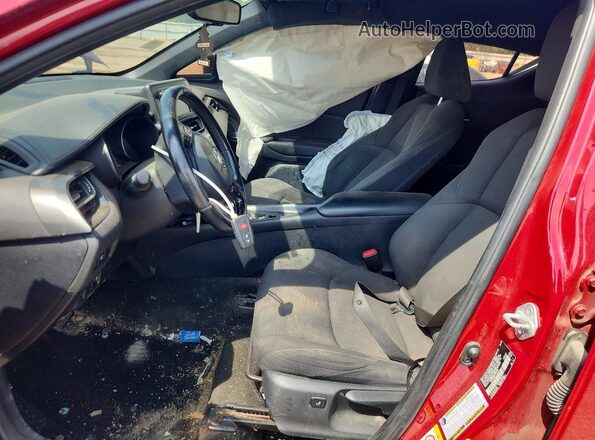 NMTKHMBX1JR011122 2018 TOYOTA C-HR Red წინა სალონის ხედი