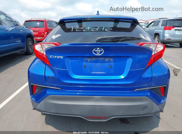 NMTKHMBX1JR033525 2018 TOYOTA C-HR Синий 