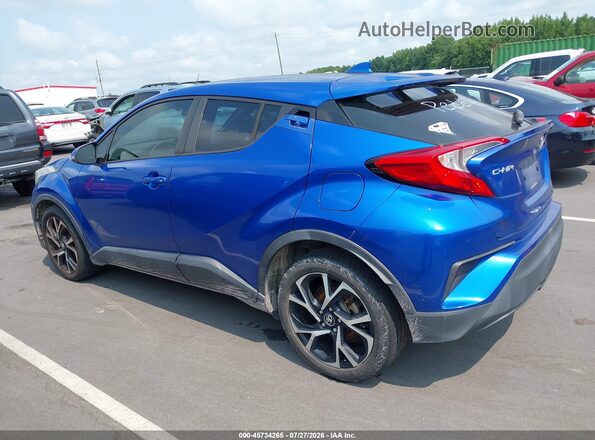 NMTKHMBX1JR033525 2018 TOYOTA C-HR Синий Панорамный вид салона 360°