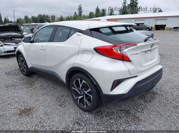 NMTKHMBX1JR037476 2018 TOYOTA C-HR Белый Задняя левая четверть