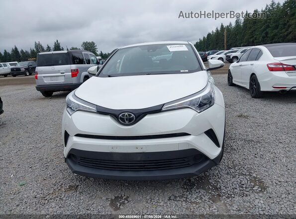 NMTKHMBX1JR037476 2018 TOYOTA C-HR Белый Вид щитка приборов
