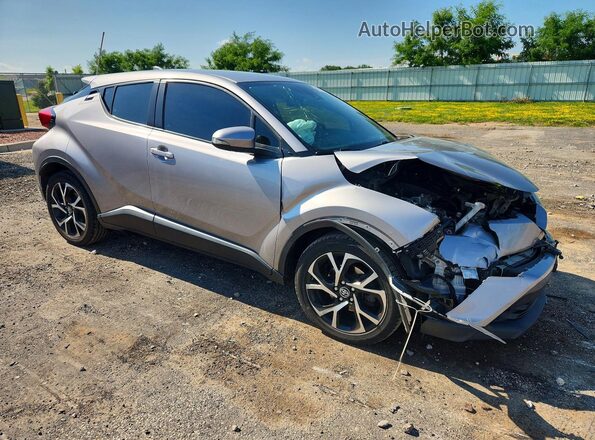 NMTKHMBX1JR055055 2018 TOYOTA C-HR Серебряный Передняя правая четверть