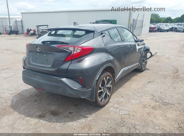 NMTKHMBX1JR061583 2018 TOYOTA C-HR Gray Trasero derecho