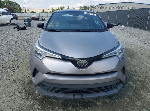 NMTKHMBX1KR084363 2019 TOYOTA C-HR Silver Widok z przodu