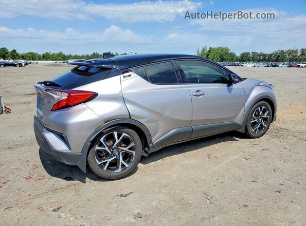 NMTKHMBX1KR101324 2019 TOYOTA C-HR Silver Tył prawy
