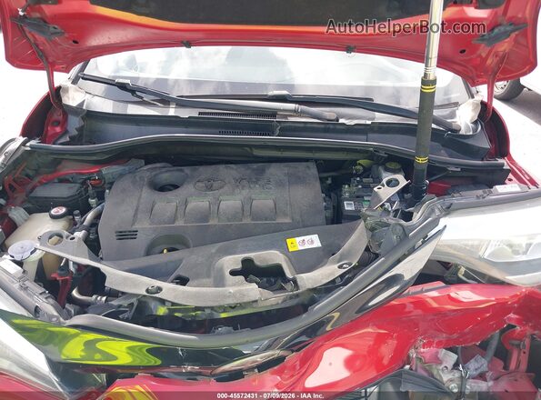 NMTKHMBX1LR104483 2020 TOYOTA C-HR Red Widok z tyłu