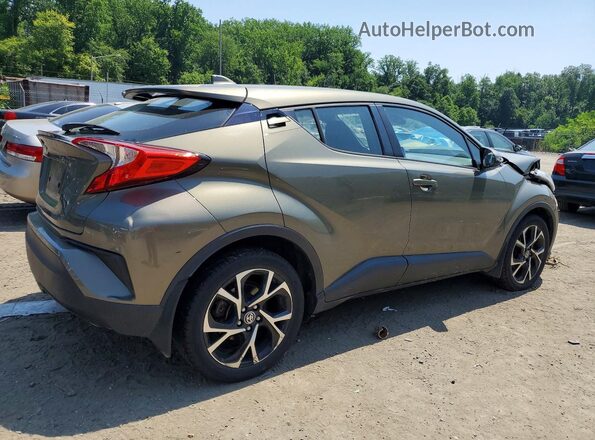 NMTKHMBX1MR124301 2021 TOYOTA C-HR Gray Задня права чверть