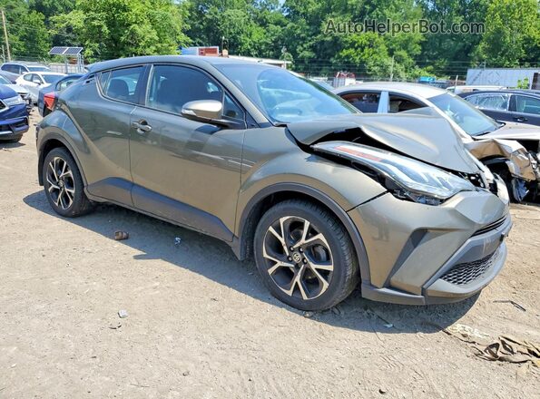 NMTKHMBX1MR124301 2021 TOYOTA C-HR Gray Передня права чверть