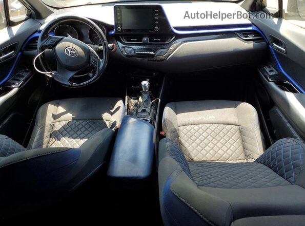 NMTKHMBX1MR124301 2021 TOYOTA C-HR Gray Вид панелі приладів