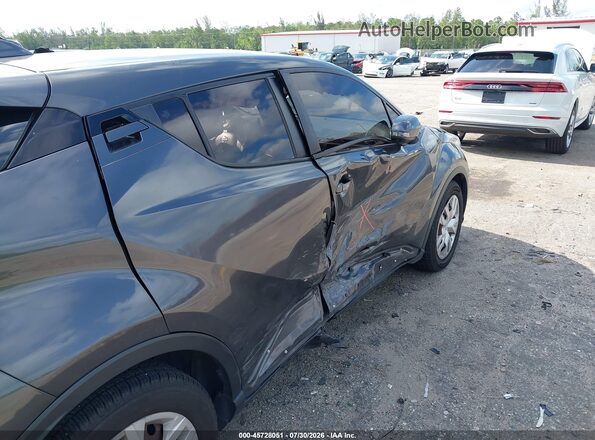NMTKHMBX1MR126145 2021 TOYOTA C-HR Gray Դիմացի տեսք