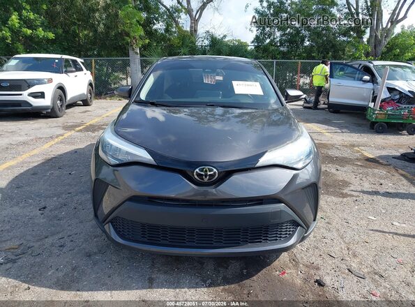 NMTKHMBX1MR126145 2021 TOYOTA C-HR Gray Սարքավորումների վահանակի տեսք