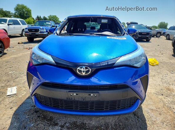 NMTKHMBX1NR146641 2022 TOYOTA C-HR Blue Вид спереду