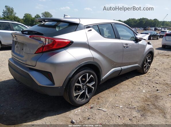 NMTKHMBX2JR005992 2018 TOYOTA C-HR Серебряный Задняя правая четверть