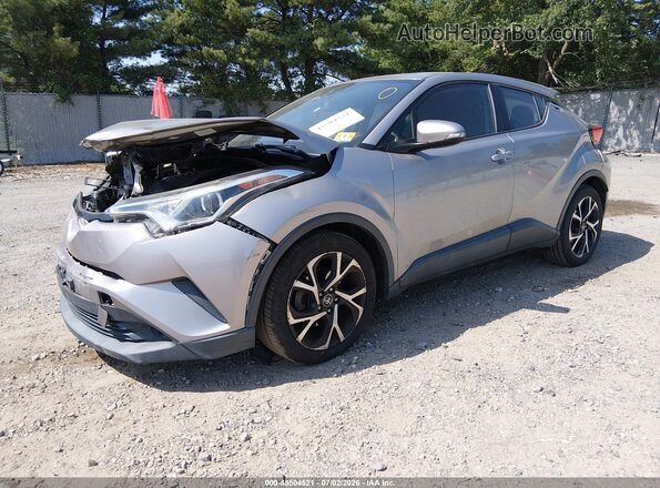 NMTKHMBX2JR005992 2018 TOYOTA C-HR Серебряный Передняя левая четверть