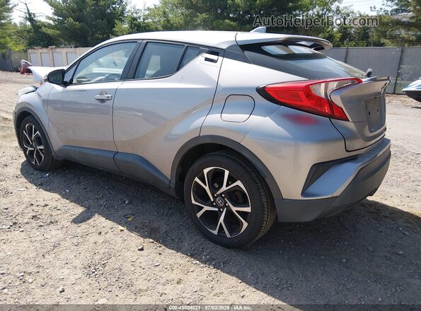 NMTKHMBX2JR005992 2018 TOYOTA C-HR Серебряный Задняя левая четверть