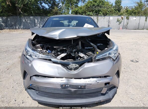 NMTKHMBX2JR005992 2018 TOYOTA C-HR Серебряный Вид щитка приборов