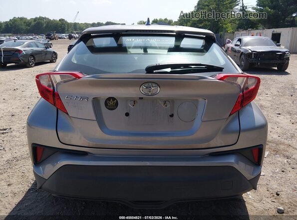 NMTKHMBX2JR005992 2018 TOYOTA C-HR Серебряный 