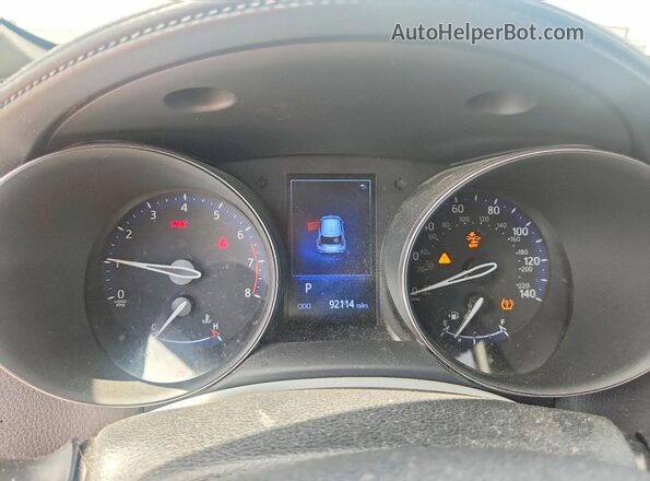 NMTKHMBX2JR010853 2018 TOYOTA C-HR Gray ხელსაწყოთა პანელის ხედი