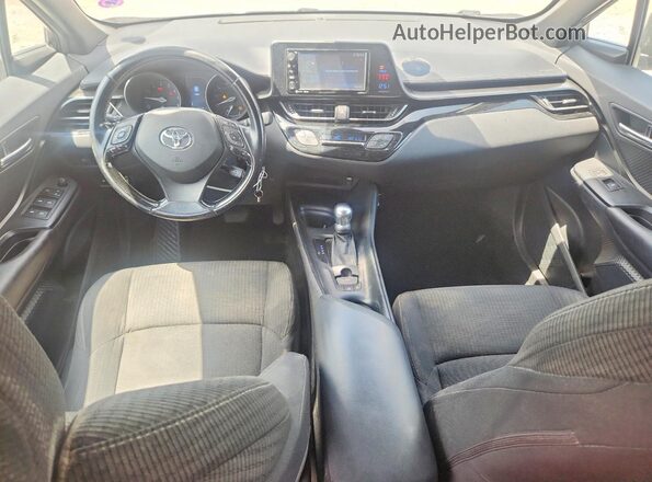 NMTKHMBX2JR010853 2018 TOYOTA C-HR Gray წინა პანელის ხედი