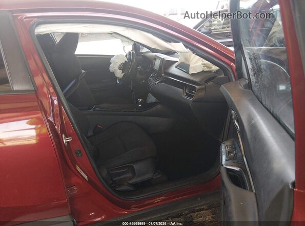 NMTKHMBX2JR028639 2018 TOYOTA C-HR Red Front interior view