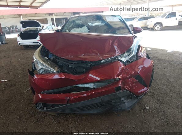 NMTKHMBX2JR028639 2018 TOYOTA C-HR Red Front view