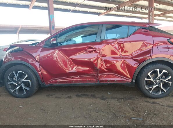 NMTKHMBX2JR028639 2018 TOYOTA C-HR Red 