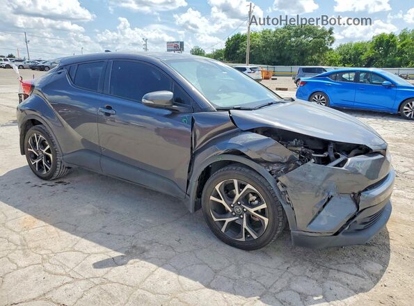 NMTKHMBX2JR047417 2018 TOYOTA C-HR Gray Front right