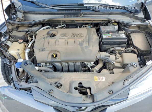 NMTKHMBX2JR047417 2018 TOYOTA C-HR Gray Rear interior view