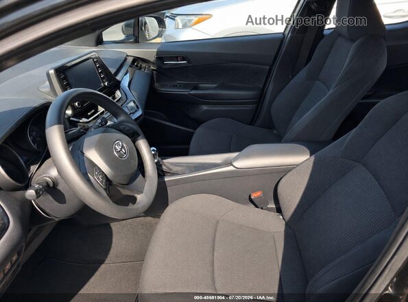 NMTKHMBX2KR068673 2019 TOYOTA C-HR Black Front interior view