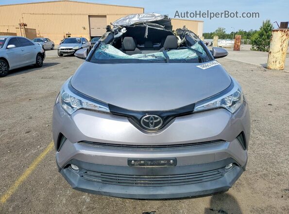 NMTKHMBX2KR087210 2019 TOYOTA C-HR Silver Front view