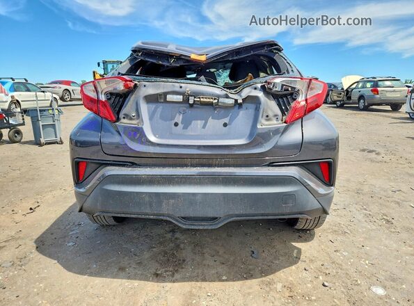 NMTKHMBX2KR096487 2019 TOYOTA C-HR Gray Вид ззаду