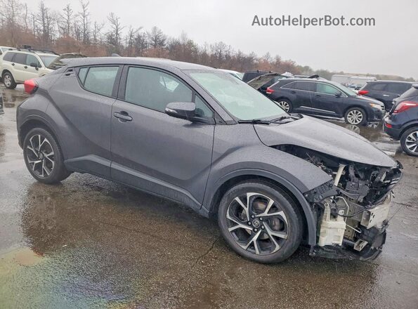 NMTKHMBX2KR099440 2019 TOYOTA C-HR Gray Delantero derecho