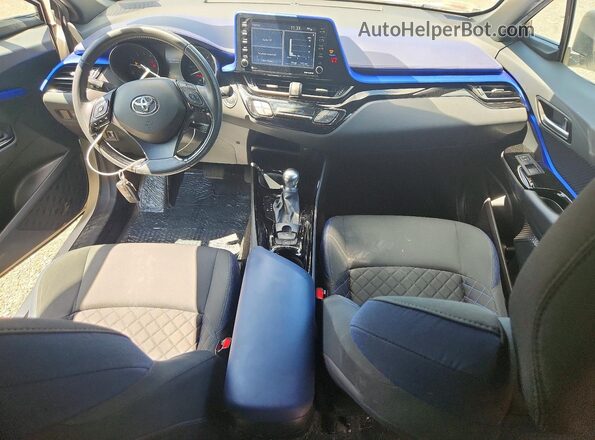 NMTKHMBX2LR107067 2020 TOYOTA C-HR White Vista del salpicadero
