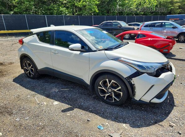 NMTKHMBX2LR107067 2020 TOYOTA C-HR White Delantero derecho