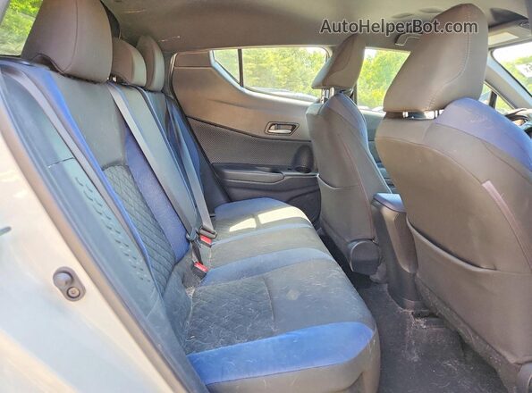 NMTKHMBX2LR107067 2020 TOYOTA C-HR White Vista de los asientos traseros