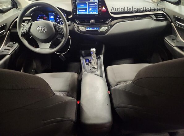 NMTKHMBX2MR133993 2021 TOYOTA C-HR White Առջևի վահանակի տեսք