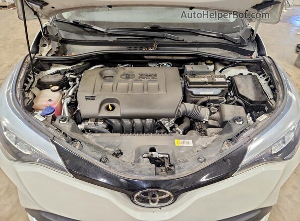 NMTKHMBX2MR133993 2021 TOYOTA C-HR White Սալոնի հետևի տեսք