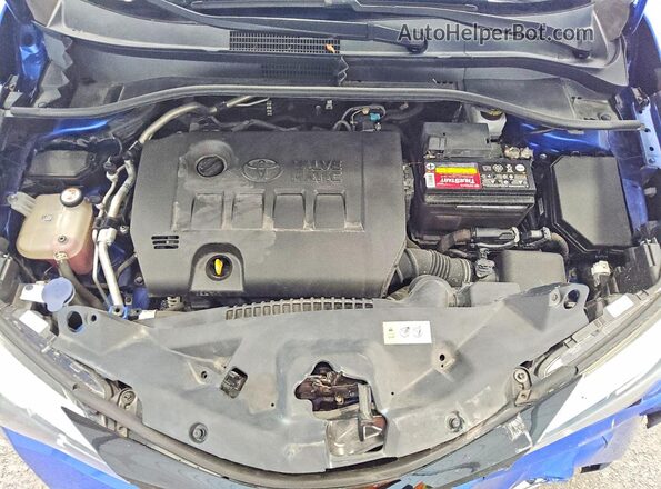 NMTKHMBX2MR134416 2021 TOYOTA C-HR Blue Սալոնի հետևի տեսք