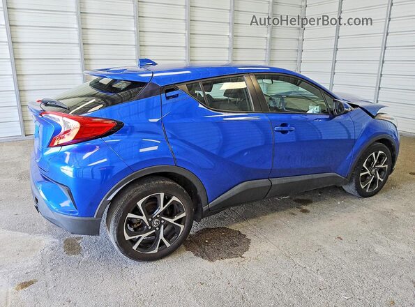 NMTKHMBX2MR134416 2021 TOYOTA C-HR Blue Հետևի աջ