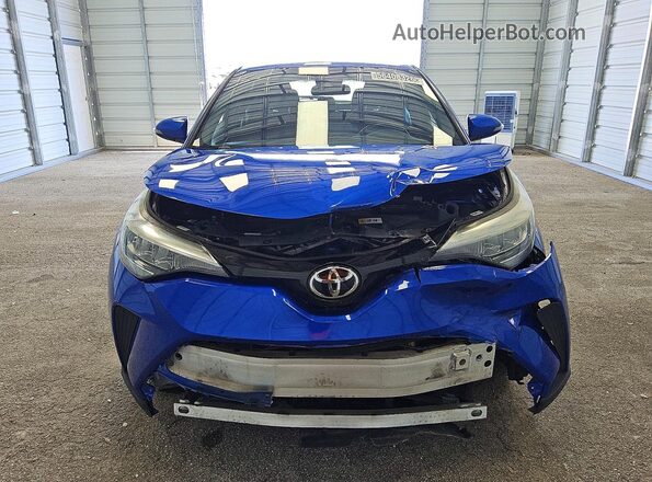NMTKHMBX2MR134416 2021 TOYOTA C-HR Blue Դիմացի տեսք