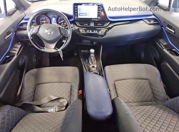 NMTKHMBX2MR134416 2021 TOYOTA C-HR Blue Առջևի վահանակի տեսք