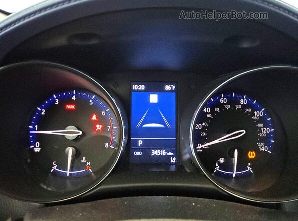 NMTKHMBX2MR134416 2021 TOYOTA C-HR Blue Սարքավորումների վահանակի տեսք