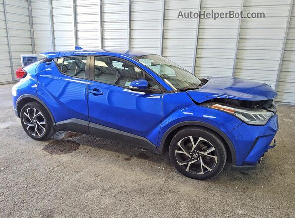 NMTKHMBX2MR134416 2021 TOYOTA C-HR Blue Առջևի աջ
